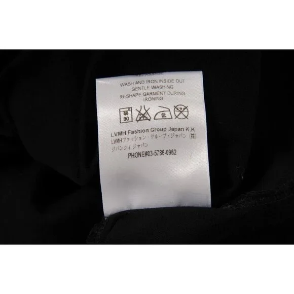 Givenchy Mens Double Arrow Cross T Shirt Size Medium Black Crewneck Cotton